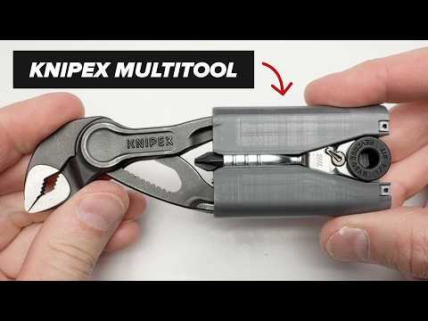 Level up your Knipex Pliers: Add a rachet, screwdriver, tweezers and more! [SOLD OUT - MAKING MORE!]
