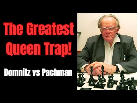 The Most Spectacular Queen Trap in Chess