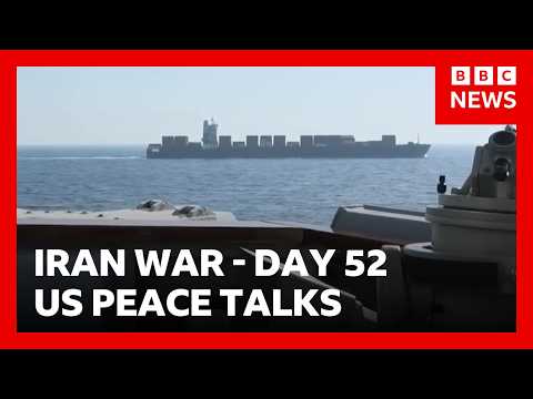 US attacks and seizes Iranian vessel ahead of peace talks | BBC News
