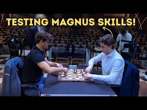 When Vincent Keymer Put Magnus Carlsen's Skills To Test
