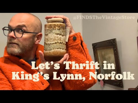 THRIFTING IN THE UK | King’s Lynn | Vintage Store | Goodwill #thrifting #goodwill