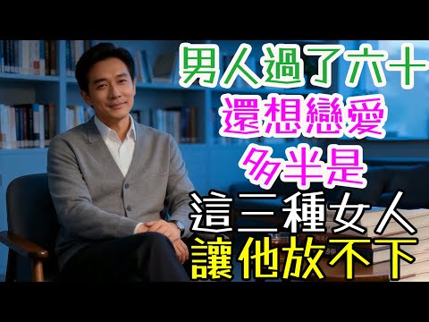 When a man over sixty still wants to be in a relationship, it's mostly because of these three typ...