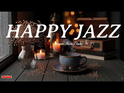 Happy Morning Jazz☕ April Bossa Nova Instrumental & Relaxing Jazz Cafe Music for Studying