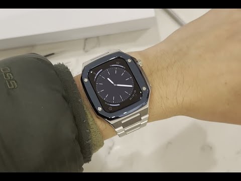Installing the Apple Watch Luxury Steel Metal Case from Strapify