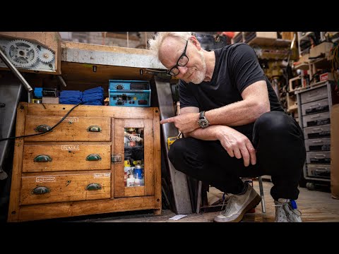 Adam Savage's One Day Build: Workbench Cubby Door!