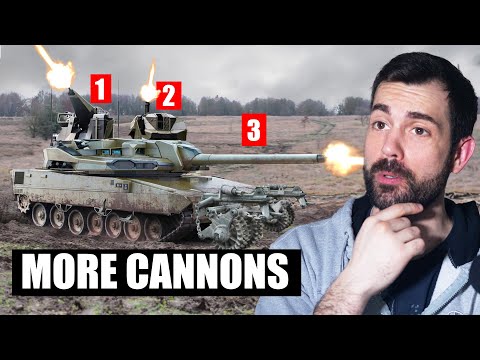 Europe's New 3 Cannon Tank Goes Hard