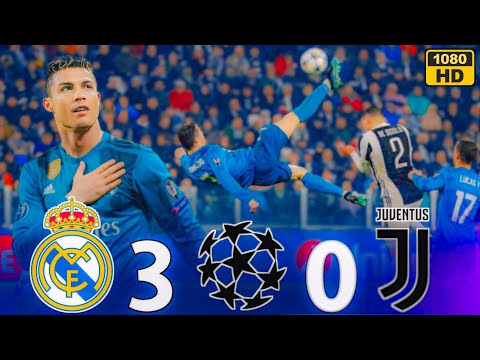 "Ronaldo's historic bicycle kick leads Real Madrid to a 3-0 victory over Juventus in the 2018 UCL