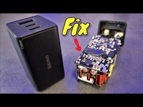 Baseus 65W GaN³ Pro USB Charger Failure and Repair