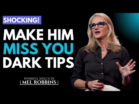 How To Actually Make A Man Miss You Like Crazy" | By Mel Robbins #relationshipadvice