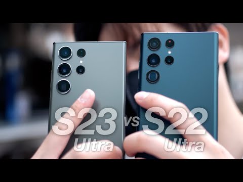 【終極詳盡相機比拼】Samsung Galaxy S23 Ultra vs S22 Ultra!二億像素 vs 一億像素細節對比|100倍Zoom對比|人像模式對比|夜拍實拍對比|拍片防手震對比!