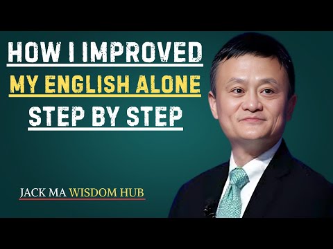 How I Improved My English Alone Step by Step | Inspired By Jack Ma
