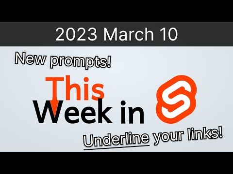 This Week in Svelte (2023 March 10)