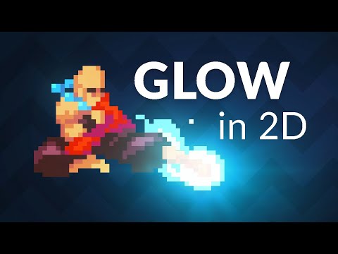 How to make 2D GLOW in Unity!