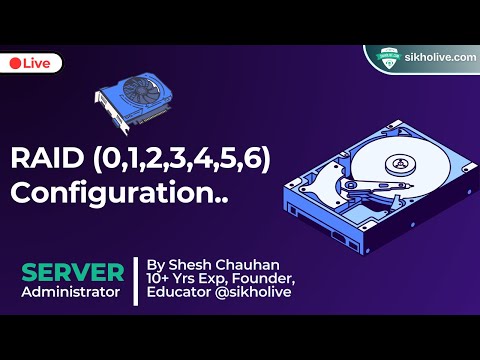 RAID Levels (0,1,2,3,4,5,6) With Labs | Windows Server Admin Training (sikholive.com)