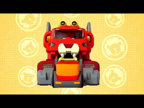 Отряд А - Игрушки спасатели - Схватка с монстром Ниен - мультфильм про безопасность