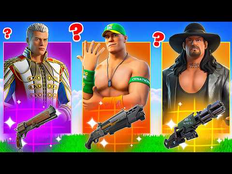 The *RANDOM* WWE BOSS Challenge! (Fortnite)