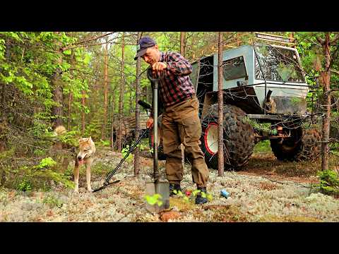 Находки ОДНА ЗА ОДНОЙ! ЗЕМЛЯНКИ! 40х Годов. ВСТРЕЧА С МЕДВЕДЕМ.  ЗАБРОШЕННЫЙ ПОСЕЛОК В ТАЙГЕ.