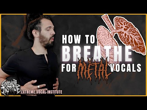 How to breathe for METAL VOCALS (the right way)