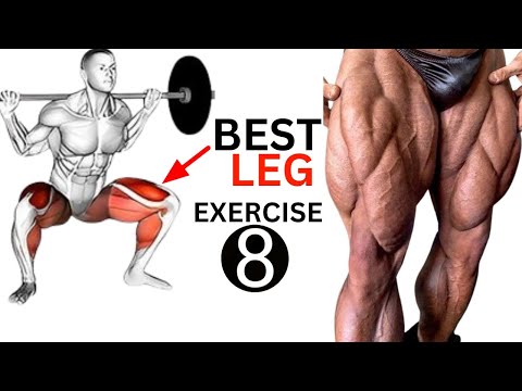 8 BEST LEG EXERCISE AT HOME/WITH DUMBBELLS