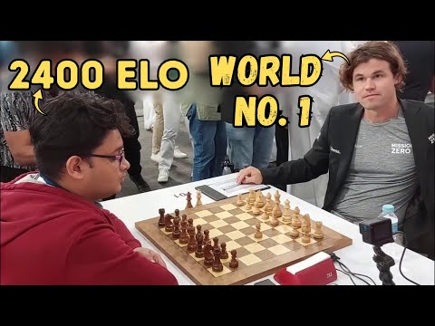 World No.1 Magnus Carlsen vs 2400 ELO IM