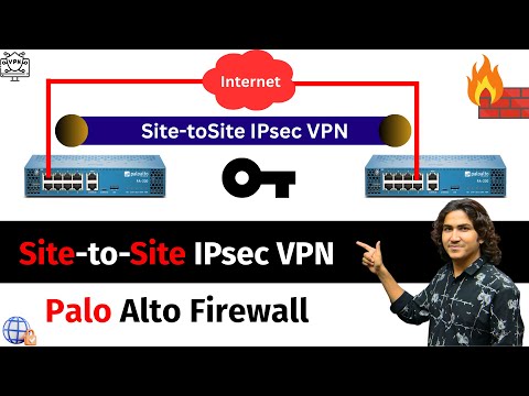 Site-to-Site IPsec VPN on Palo Alto Firewall Configurations For Network Security Engineer #paloalto