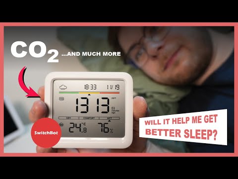 Indoor CO2 monitoring with the SwitchBot Meter Pro!