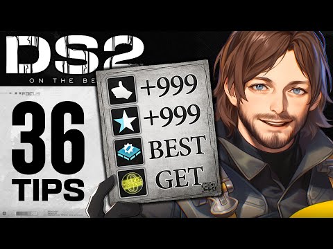 STOP WASTING TIME! 36 Essential Tips I Wish I Knew Sooner, Death Stranding 2 Ultimate Beginner Guide