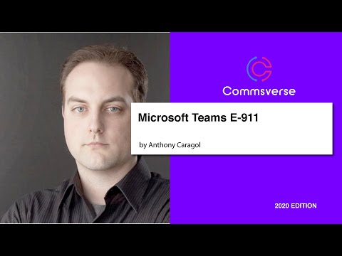 Microsoft Teams E-911 - Emergency Calling   Why it just might save your life