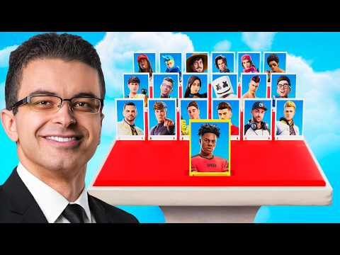 FORTNITE GUESS WHO: YOUTUBER EDITION!