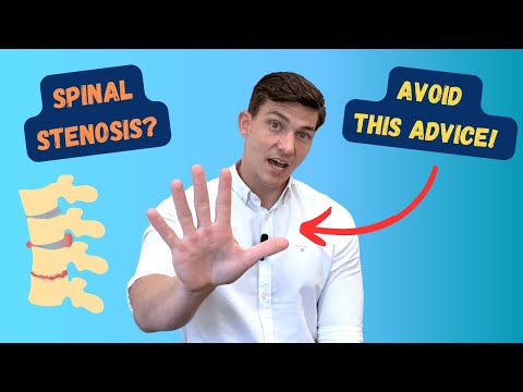 5 TERRIBLE Pieces of Advice for Spinal Stenosis