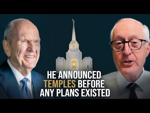 What Really Happened Before Pres. Nelson Announced Temples | Elder Larry Y. Wilson E0042