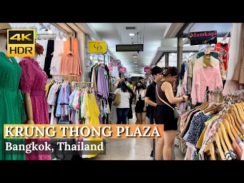 [BANGKOK] Krung Thong Plaza "Heaven For Plus Size Clothes At Pratunam"| Thailand [4K HDR]