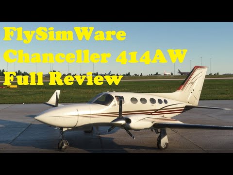 Flysimware Cessna 414AW Chancellor for MSFS 2020 - Full in depth review