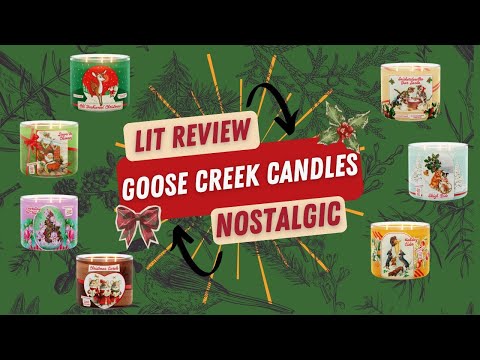 🔥 Lit Review | Goose Creek’s Nostalgic Holiday Candle Collection 🎄 Seven Candles Reviewed!
