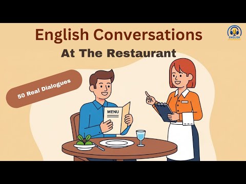 How to Order Food in English | 50 Restaurant Conversations You NEED to Know!