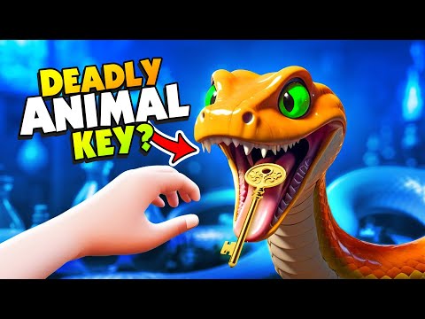 I Escaped A WEIRD Animal Lab in VR! - Escape Simulator