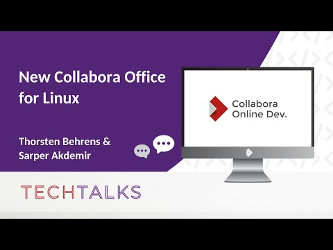 TTT - New Collabora on Linux - Thorsten Behrens & Sarper Akdemir