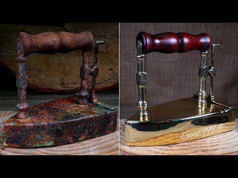 Very Beautiful Antique Iron - Restoration ASMR