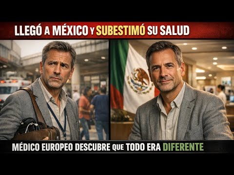 AL LLEGAR A MÉXICO, MÉDICO EUROPEO SUBESTIMÓ LA SALUD EN MÉXICO… HASTA QUE VIVIÓ ESTO!