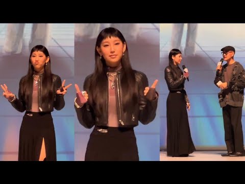 Gigi 炎明熹 : Gigi出席《一束光》音乐剧记者会 | Viu1 HK  2025.09.29