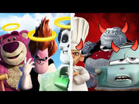 Most Loved VS Most Hated Pixar Villains