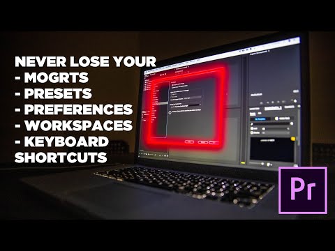 How to Properly Backup ALL Your Premiere Pro Settings