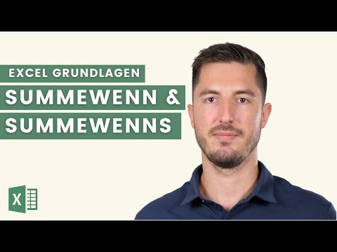 Mit den SUMMEWENN und SUMMEWENNS Funktionen in Microsoft Excel arbeiten | Excel Funktionen Tutorial