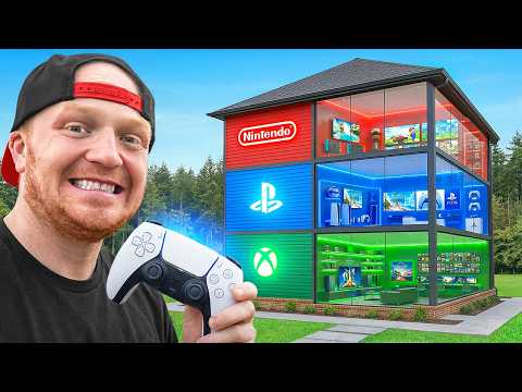 I Built The Ultimate Gaming House!