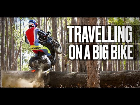 How to strap luggage to your bike T7 World Raid Ep5