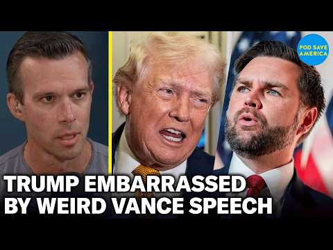 Trump EMBARRASSED by JD Vance After Fallout from WEAK Speech