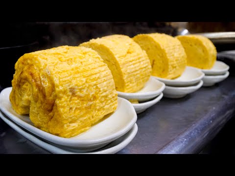 The Thickest Tamagoyaka in Japan! Preparation Begins at 2AM! Super Couple Makes 80 Kinds of Dishes!