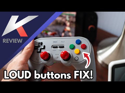 8bitDo Pro 3 Review + Loud buttons FIX! - Doing what 8bitDidn't