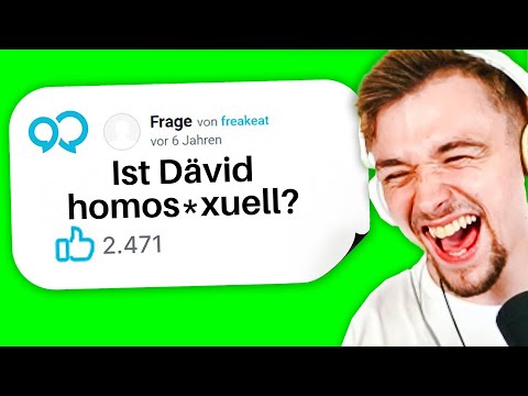 GuteFrage.net Fragen über MICH sind ein FIEBERTRAUM... | Dävid Reaktion