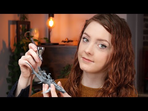 Learn how to airbrush for beginners - with a beginner.